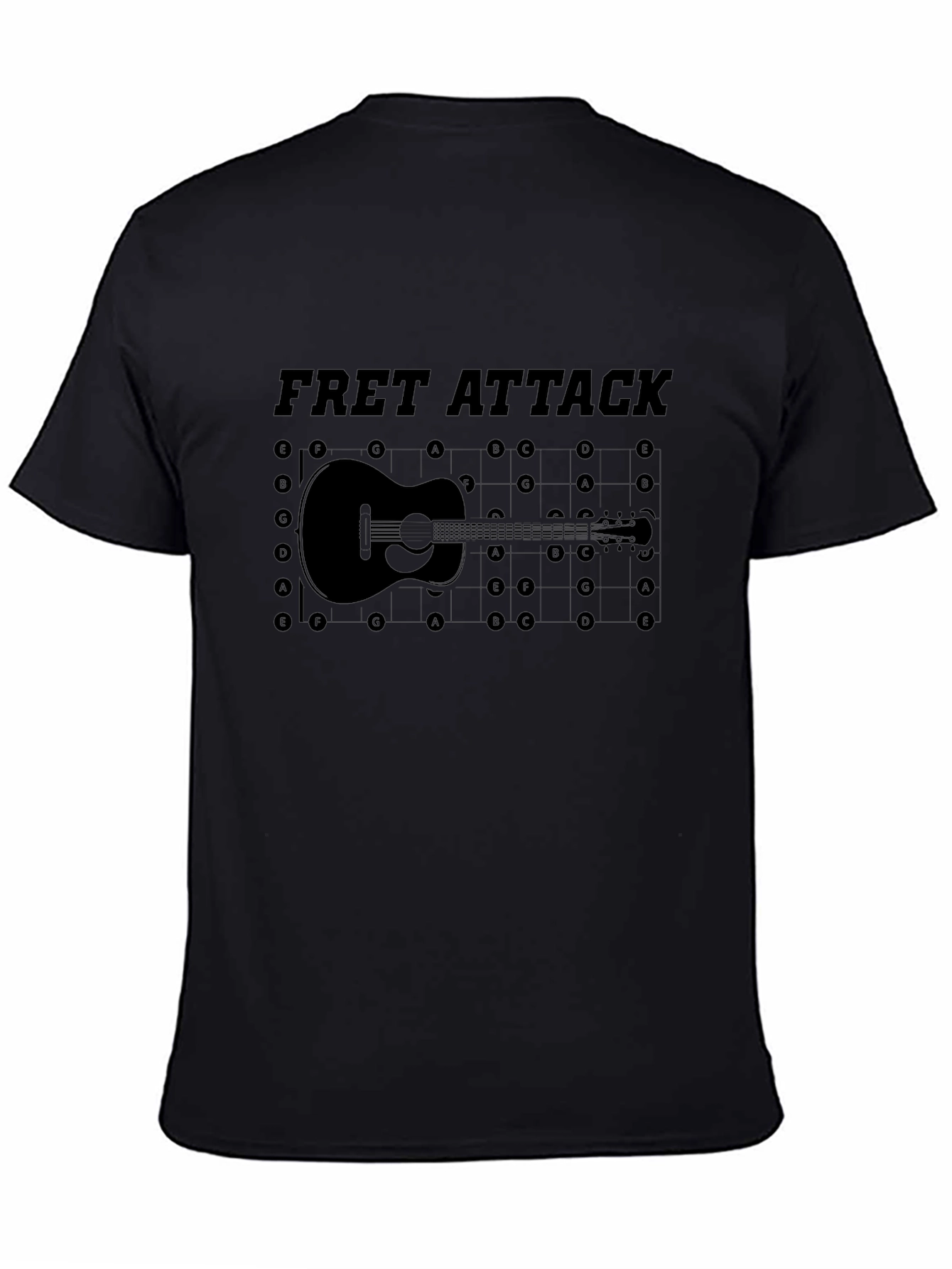Fret Attack Guitar Graphic Tee