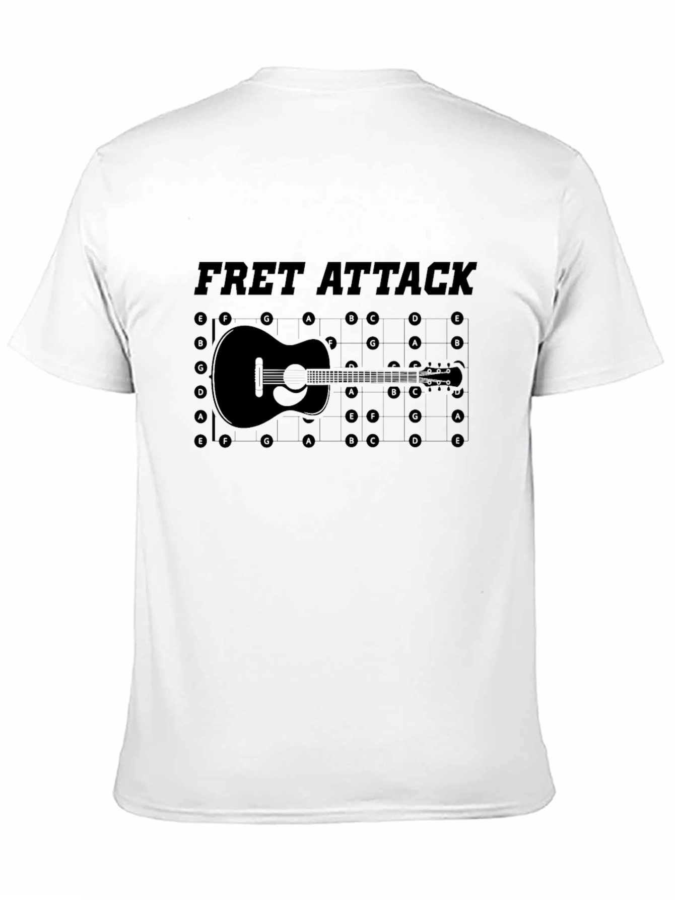 Fret Attack Guitar Graphic Tee
