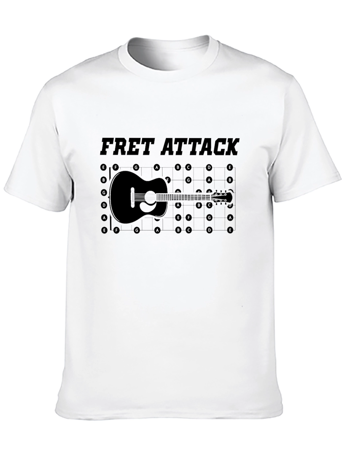 Fret Attack Guitar Graphic Tee