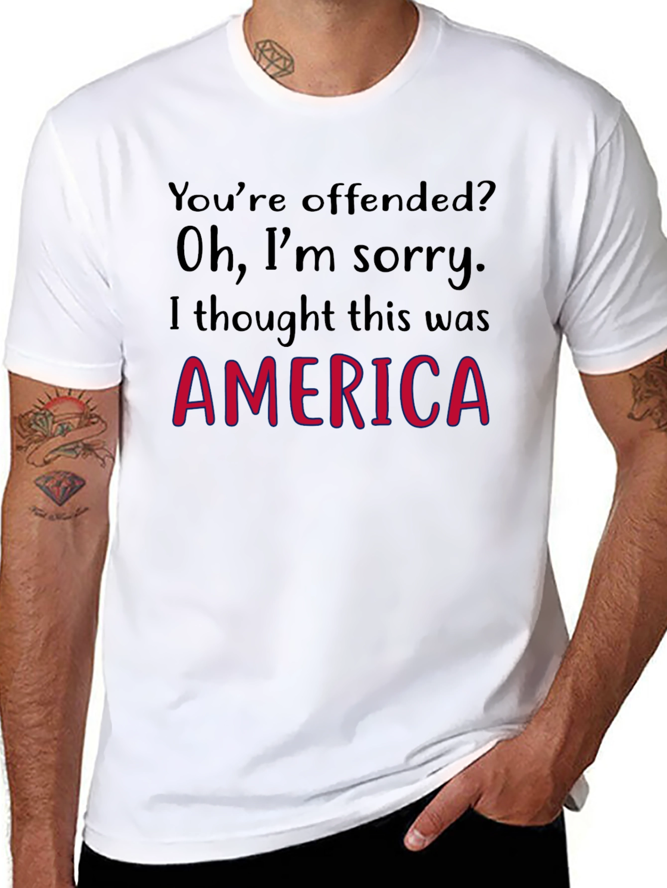 Offended? America Graphic Tee