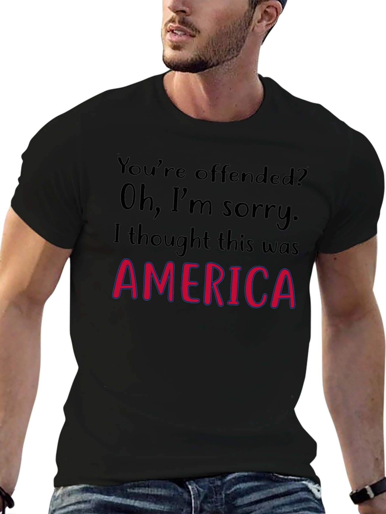 Offended? America Graphic Tee