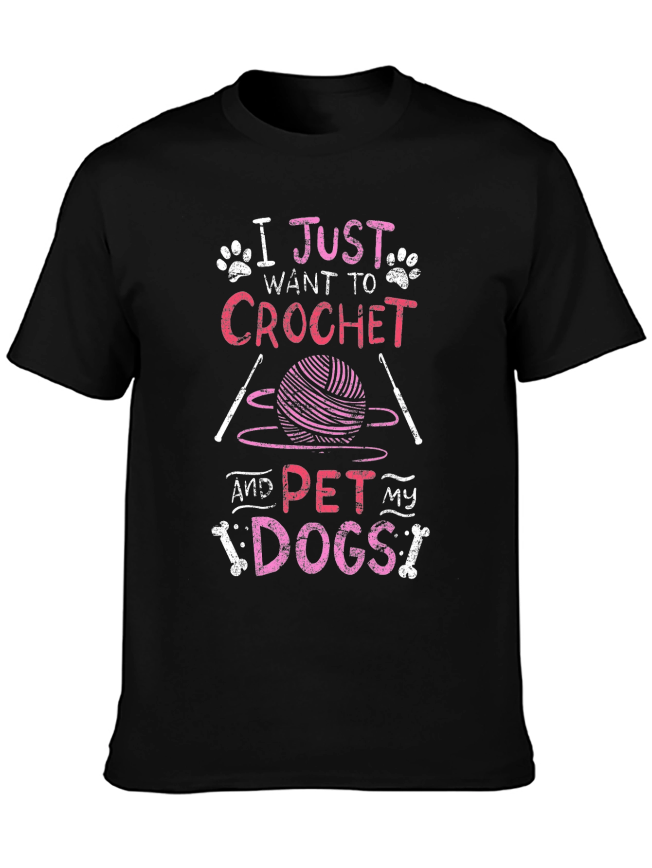 Crochet and Dogs T-Shirt
