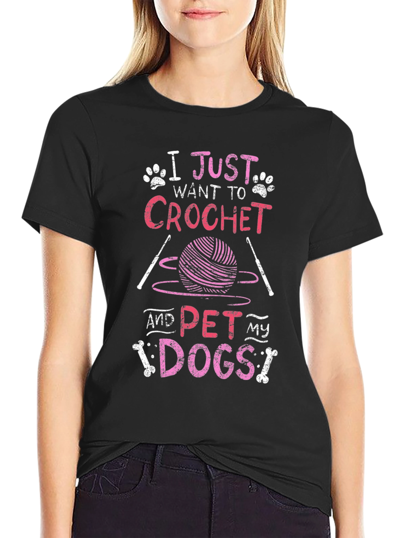 Crochet and Dogs T-Shirt