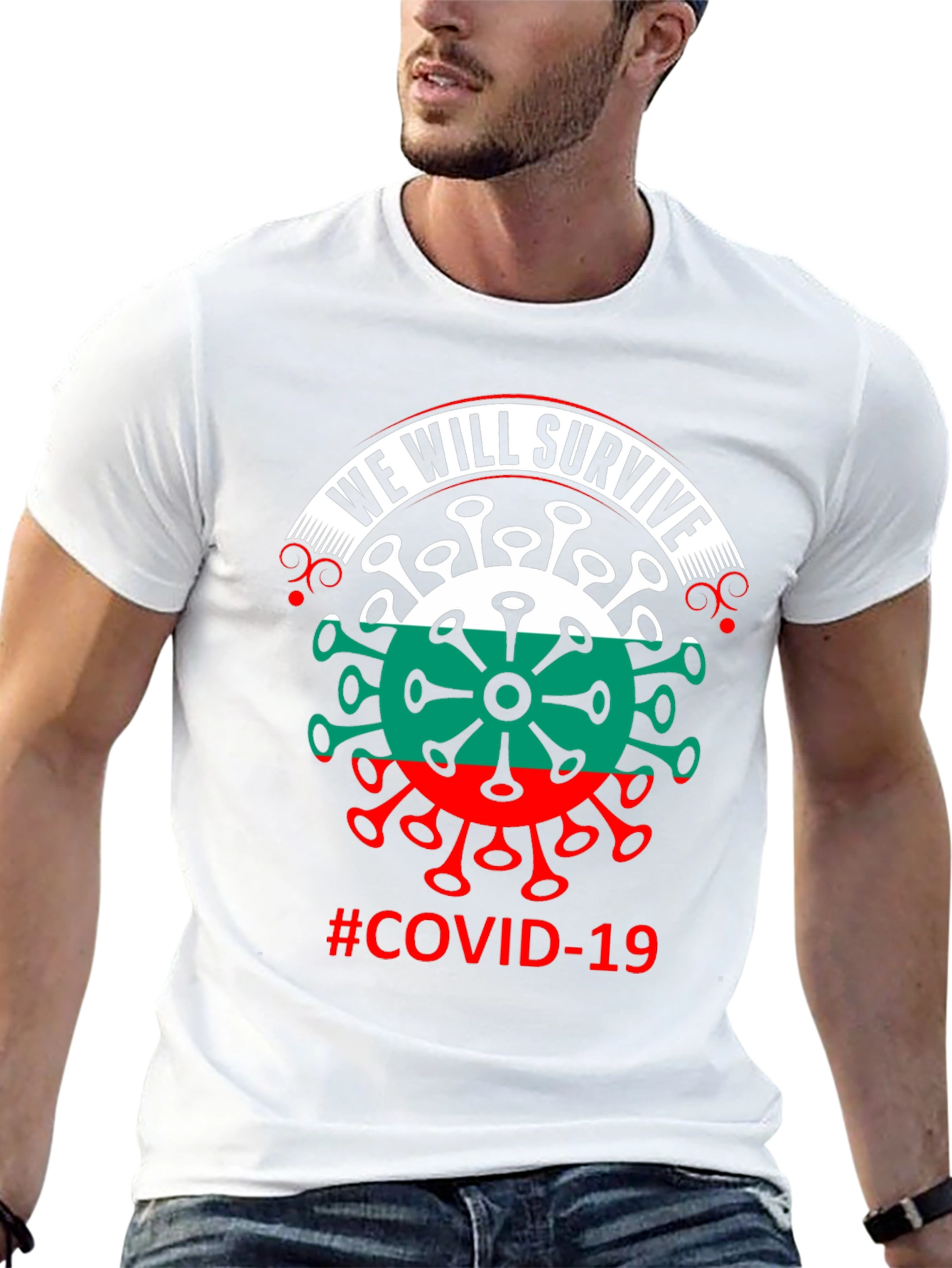 We Will Survive Bulgaria COVID-19 T-Shirt