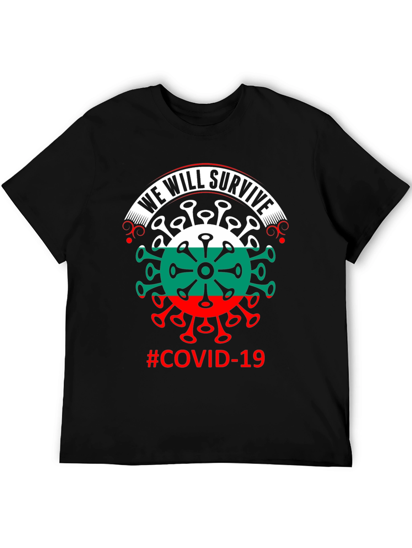 We Will Survive Bulgaria COVID-19 T-Shirt