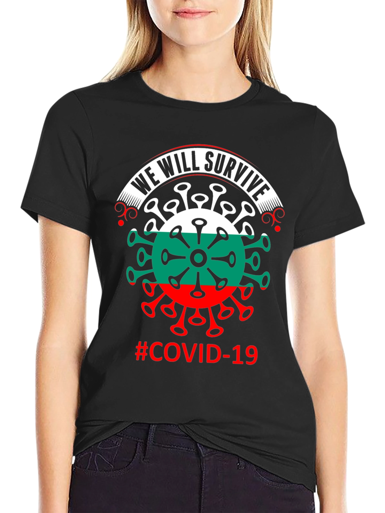 We Will Survive Bulgaria COVID-19 T-Shirt