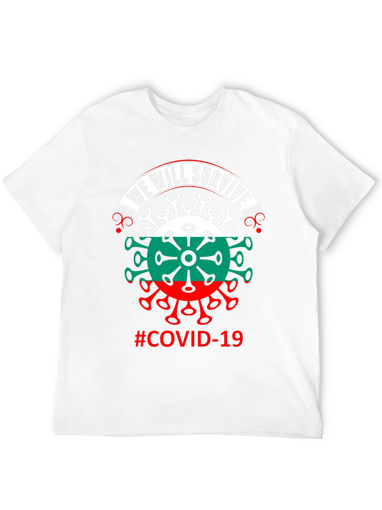 We Will Survive Bulgaria COVID-19 T-Shirt