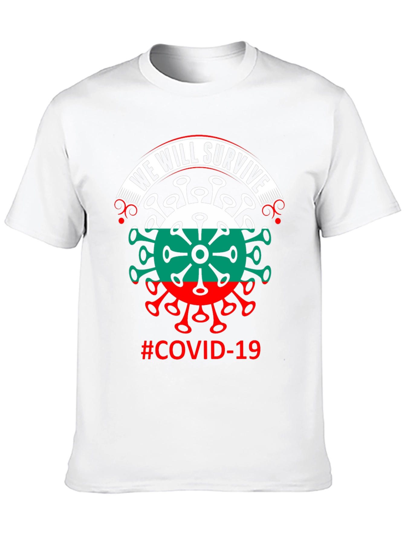 We Will Survive Bulgaria COVID-19 T-Shirt