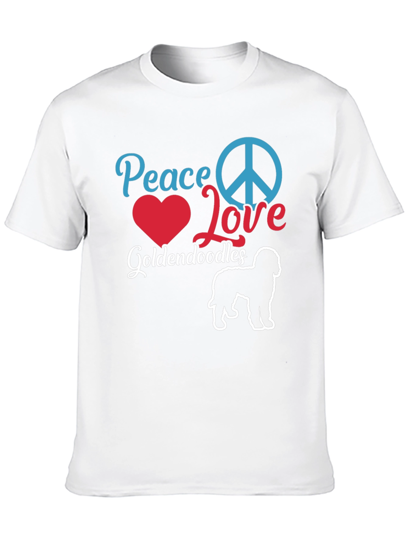 Peace Love Goldendoodles T-Shirt
