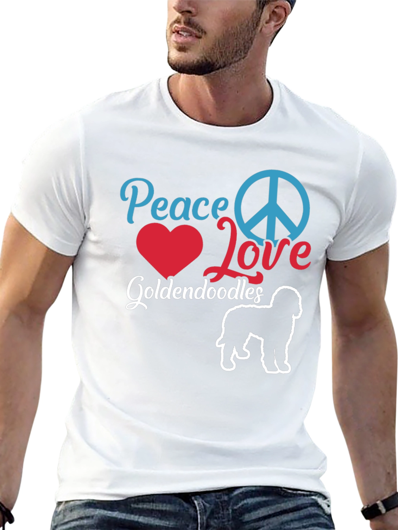 Peace Love Goldendoodles T-Shirt