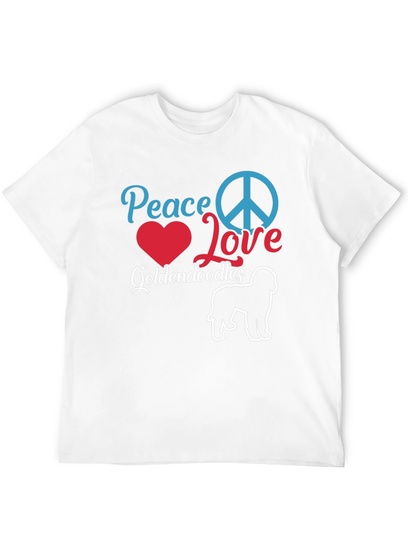 Peace Love Goldendoodles T-Shirt