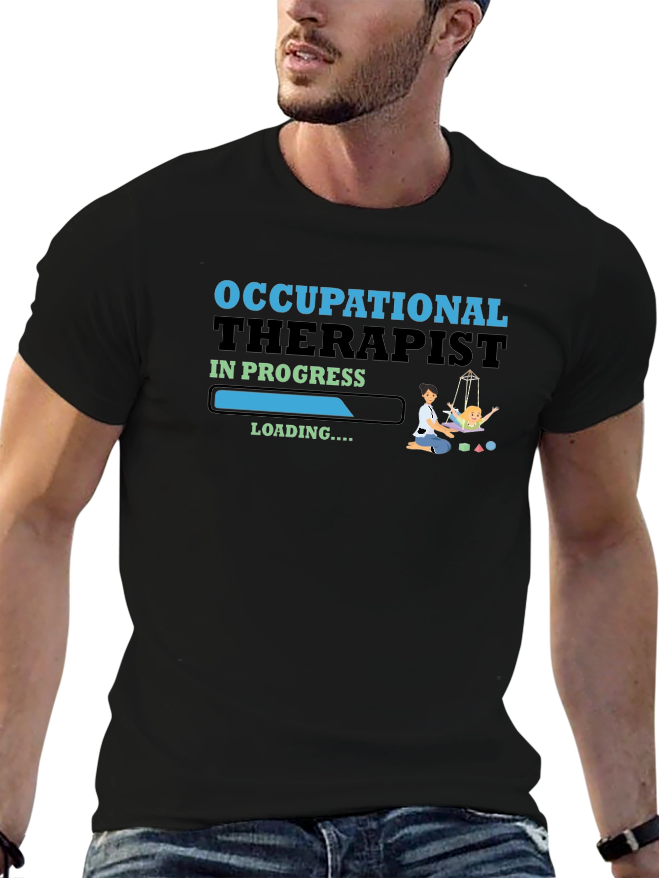 Occupational Therapist in Progress Graphic T-Shirt