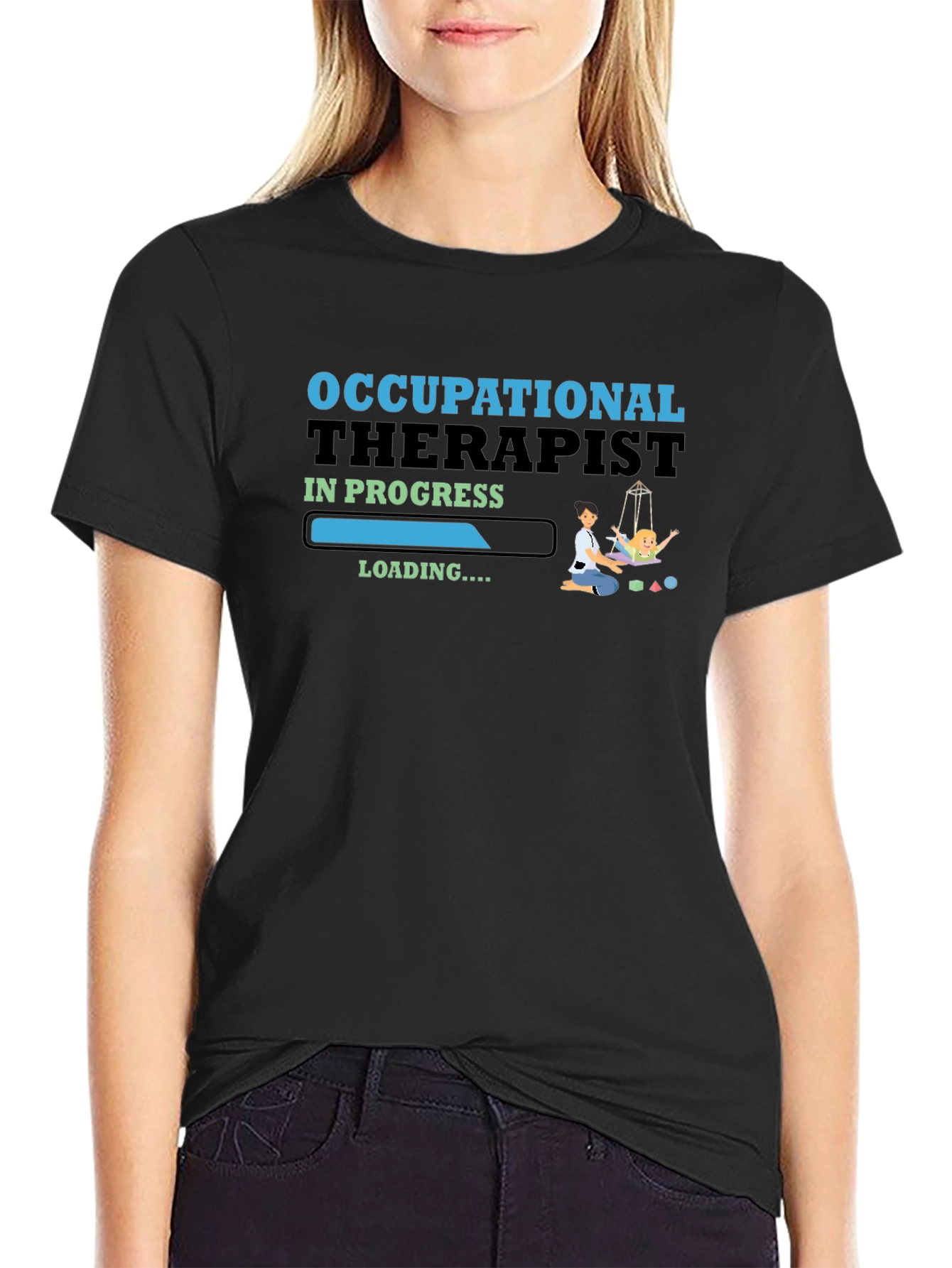 Occupational Therapist in Progress Graphic T-Shirt