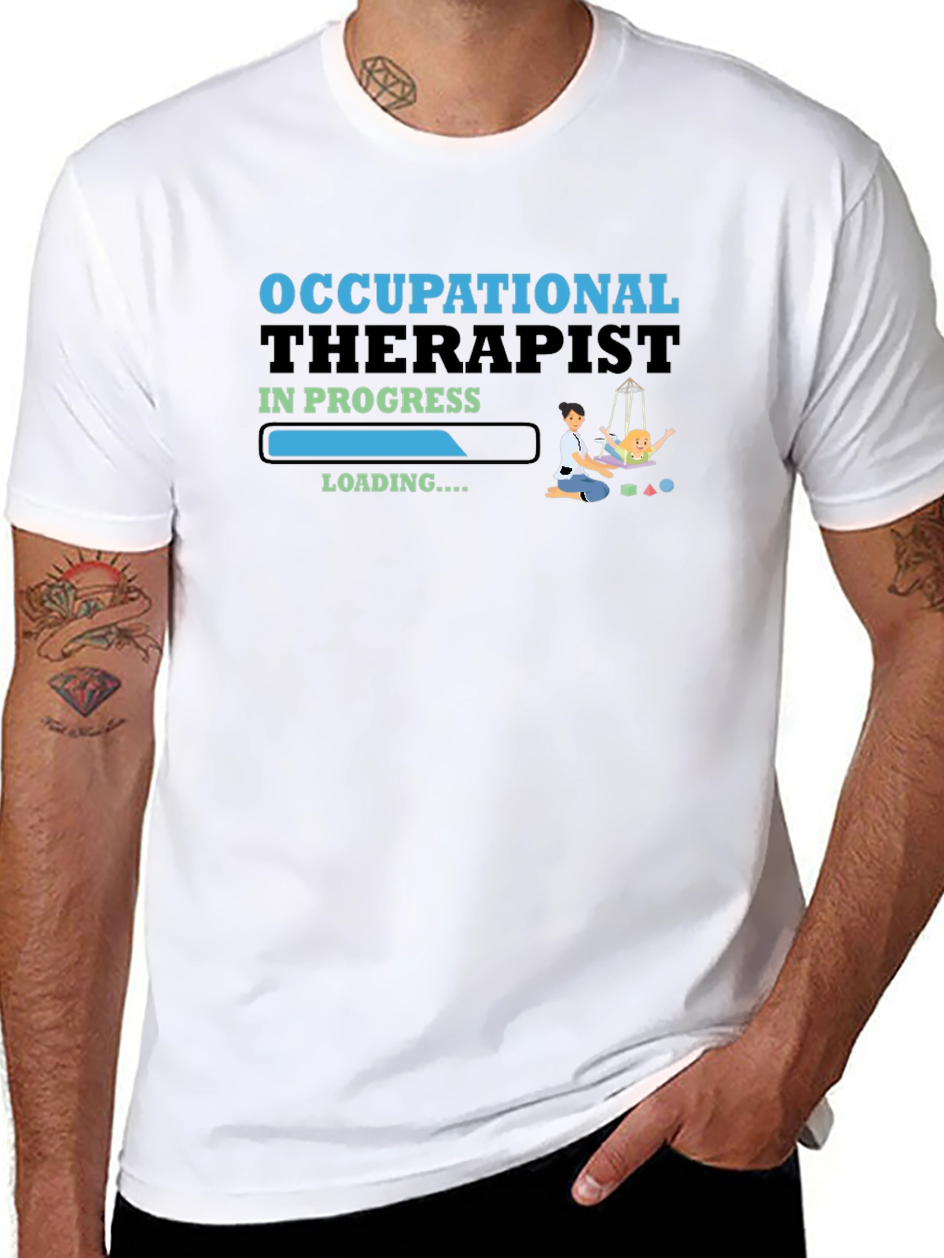 Occupational Therapist in Progress Graphic T-Shirt