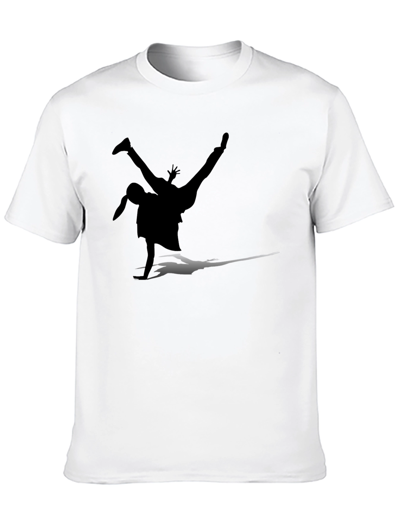 Breakdance Silhouette Black T-Shirt