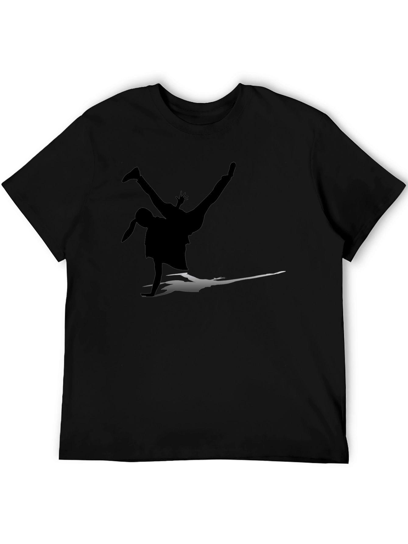 Breakdance Silhouette Black T-Shirt