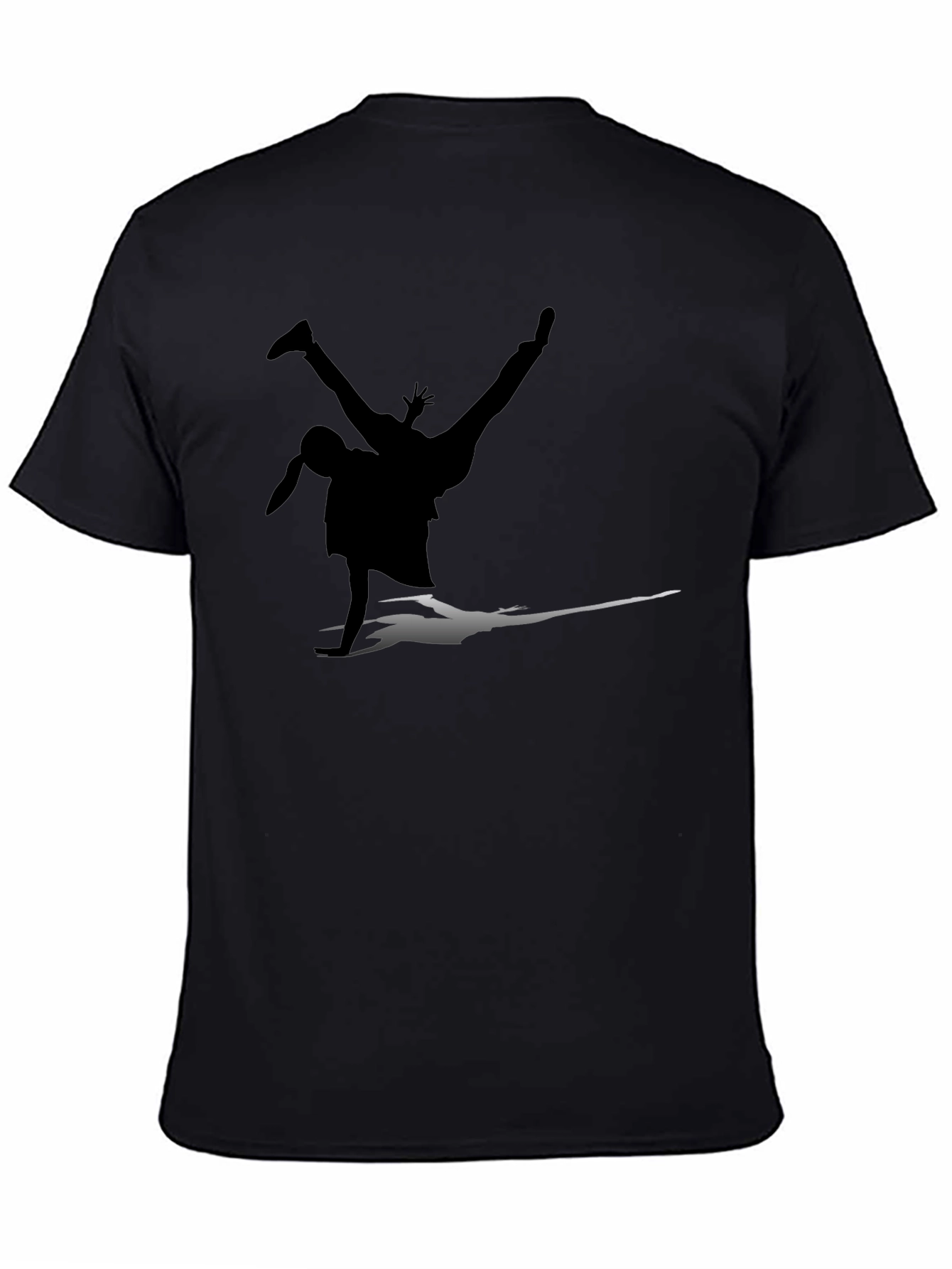 Breakdance Silhouette Black T-Shirt