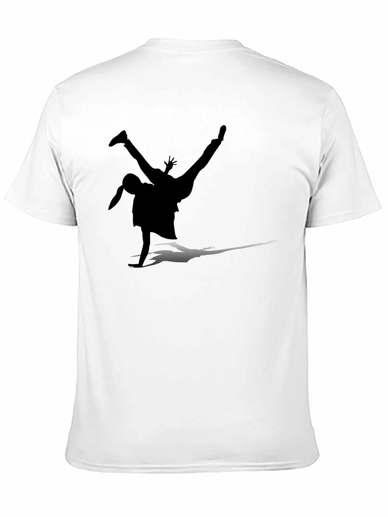 Breakdance Silhouette Black T-Shirt