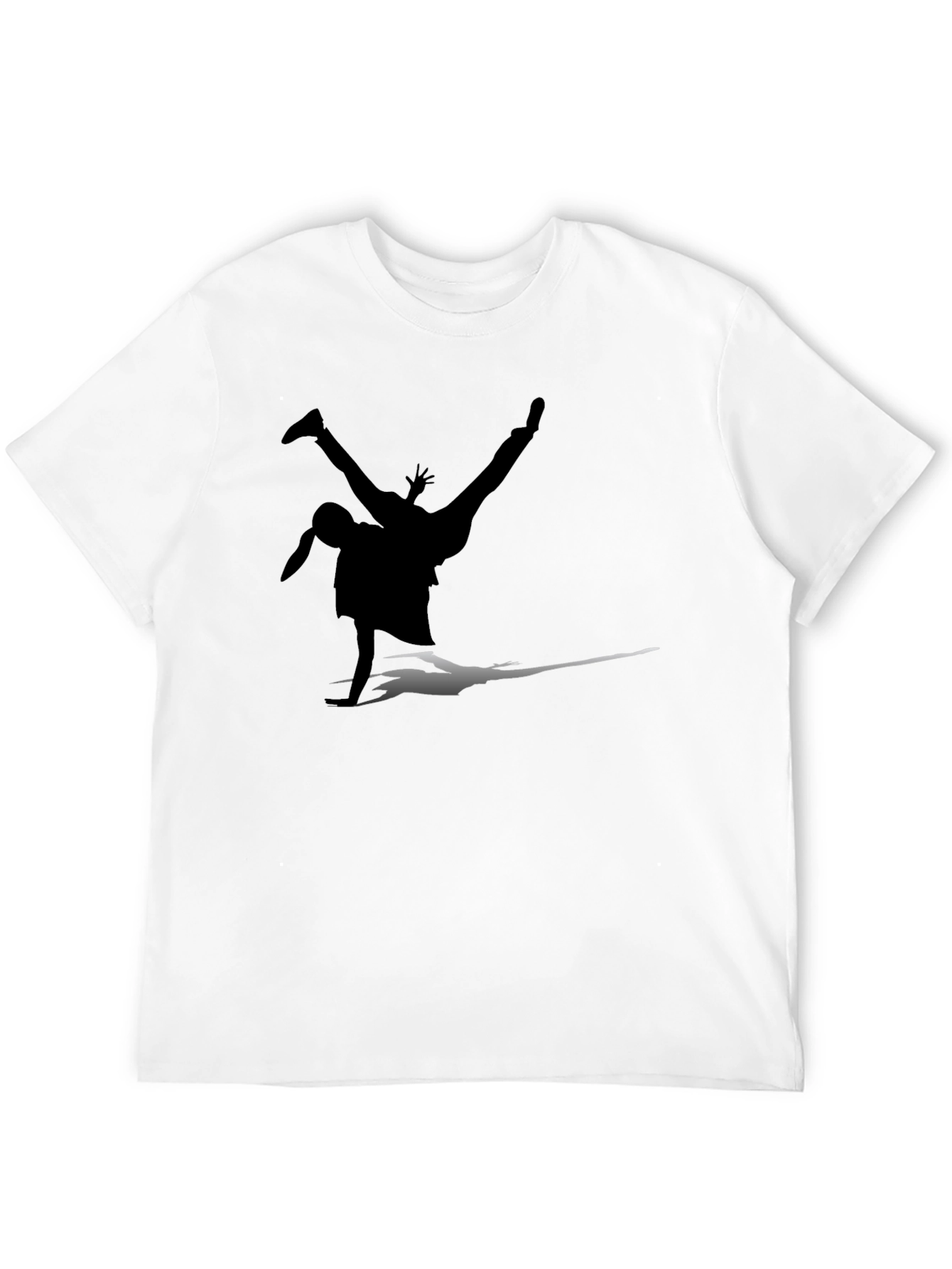 Breakdance Silhouette Black T-Shirt