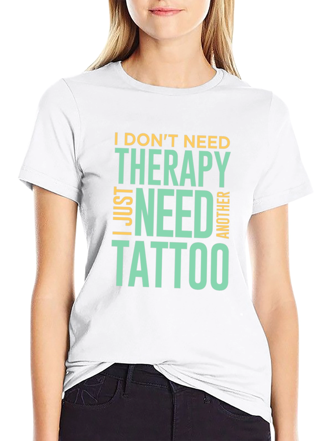 Tattoo Therapy Black Graphic Tee