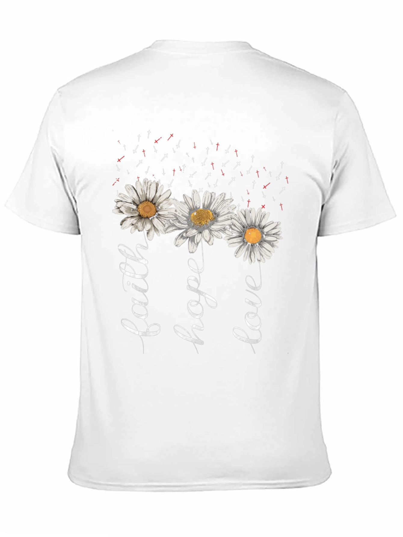 Faith Hope Love Daisy T-Shirt