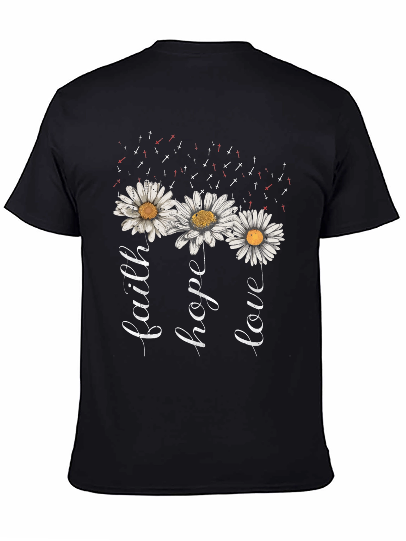 Faith Hope Love Daisy T-Shirt