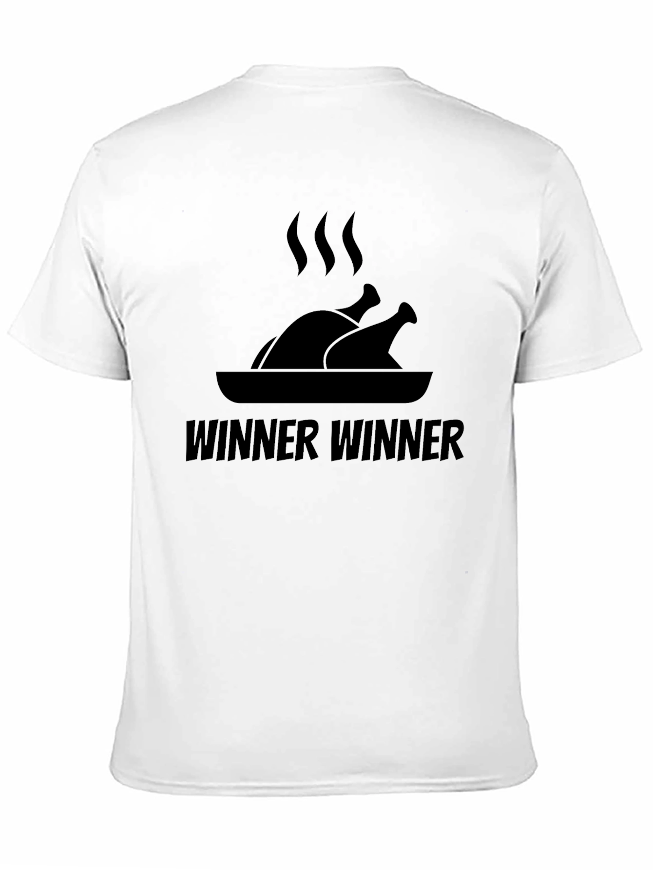 Winner Winner Chicken Dinner Black T-Shirt