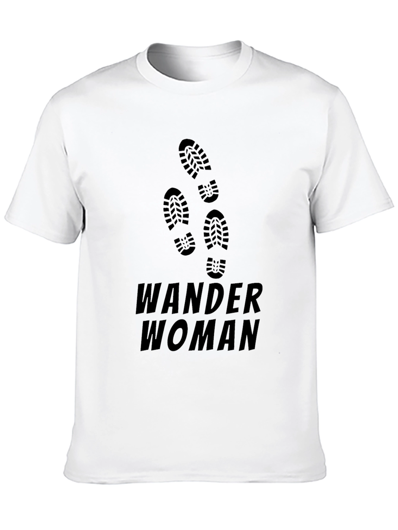 Wander Woman Graphic T-Shirt - Black