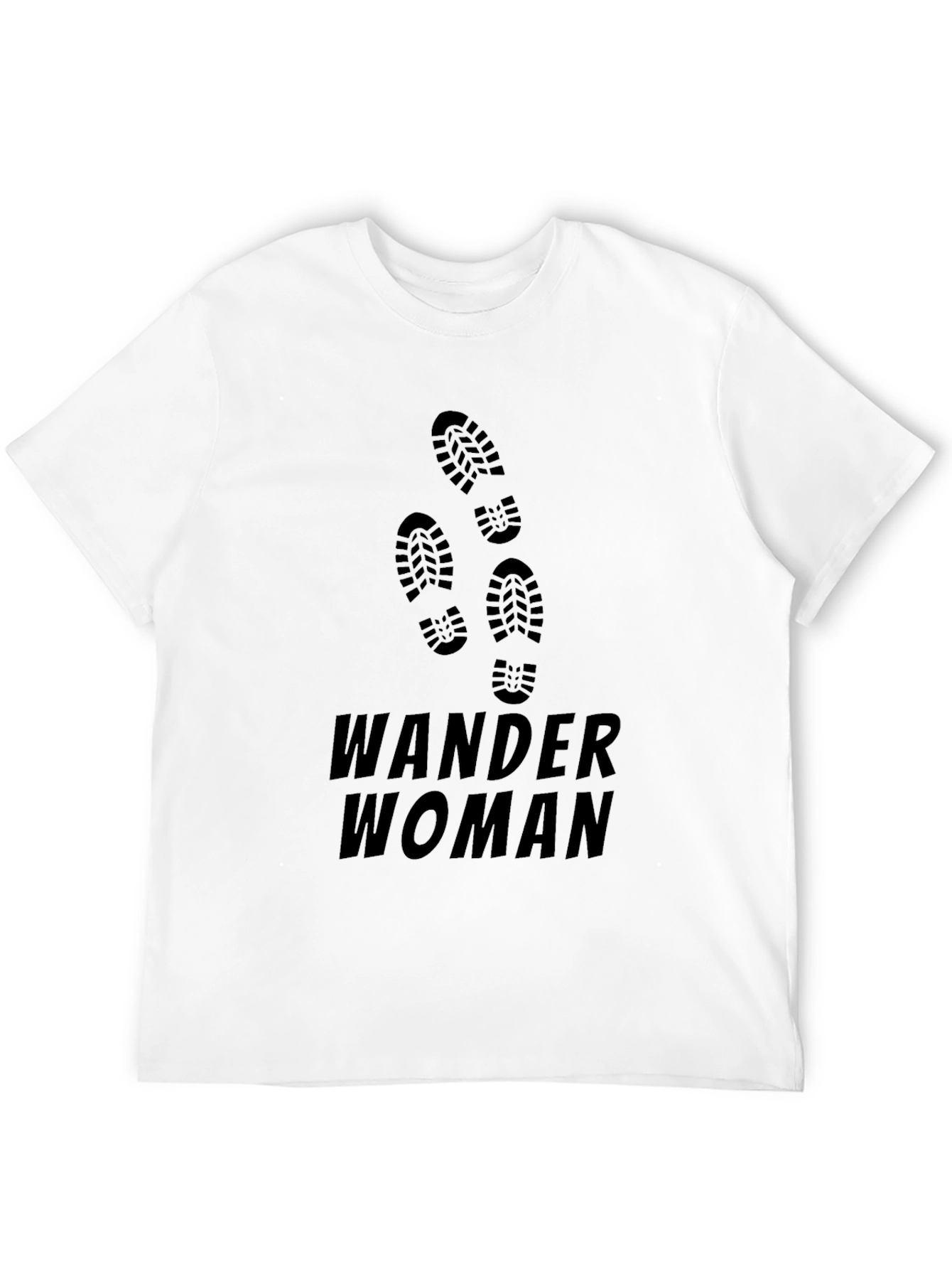 Wander Woman Graphic T-Shirt - Black