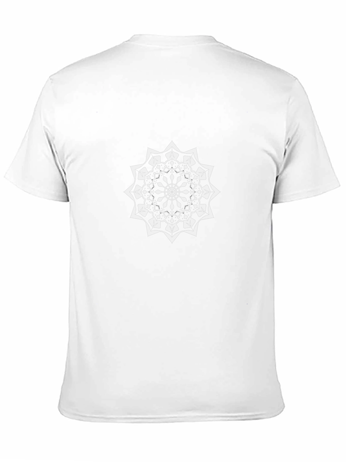 Black Mandala Graphic Tee - Stylish & Unique