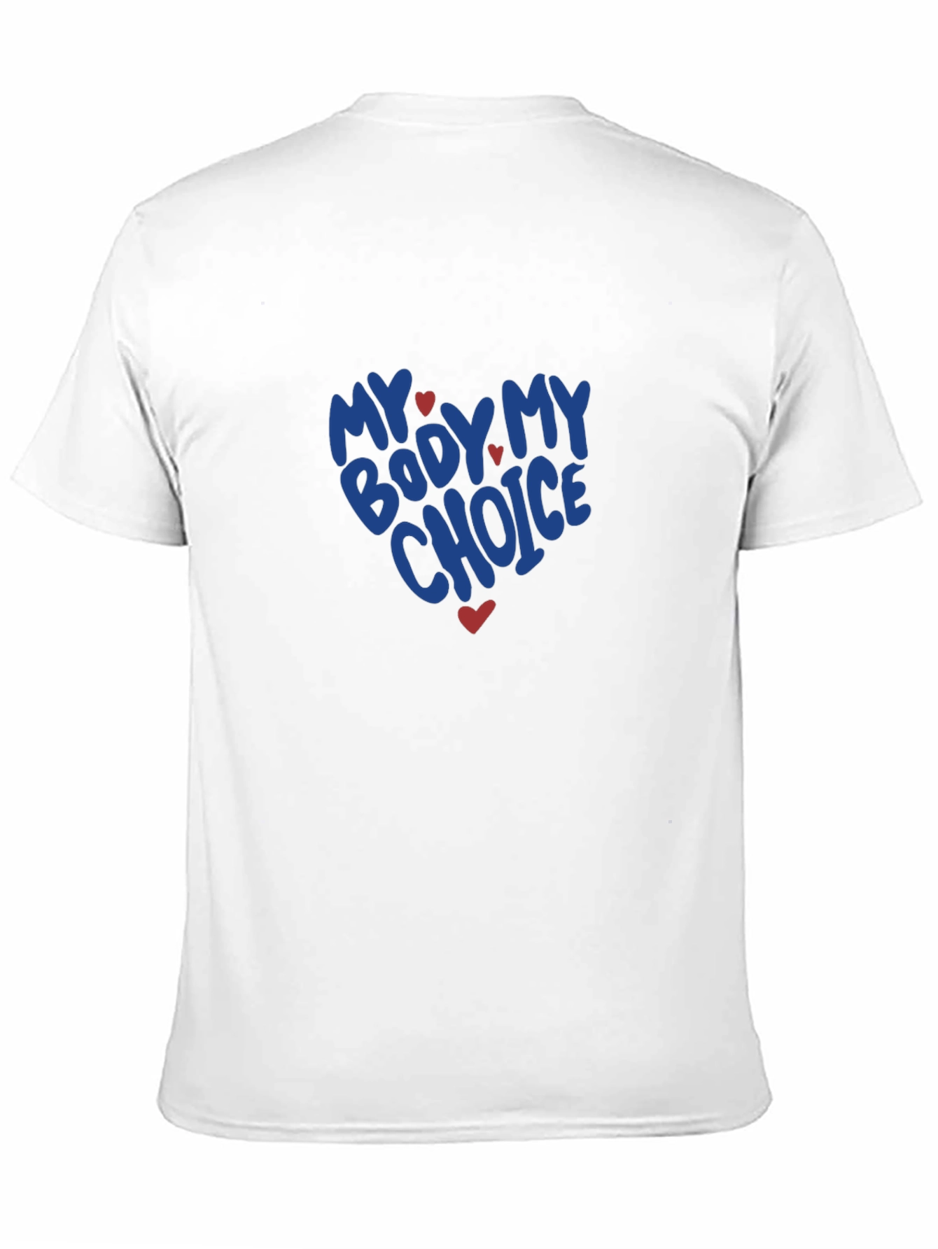 My Body My Choice Heart Graphic Tee - Black