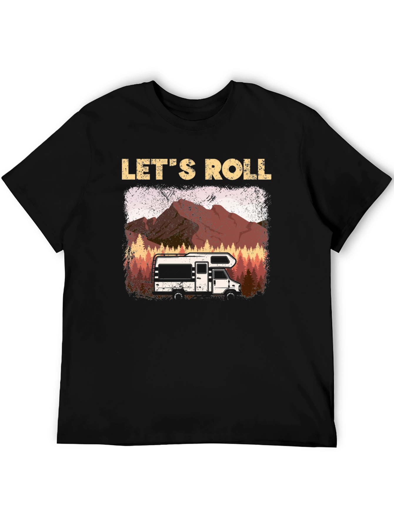 Lets Roll Camping RV T-Shirt