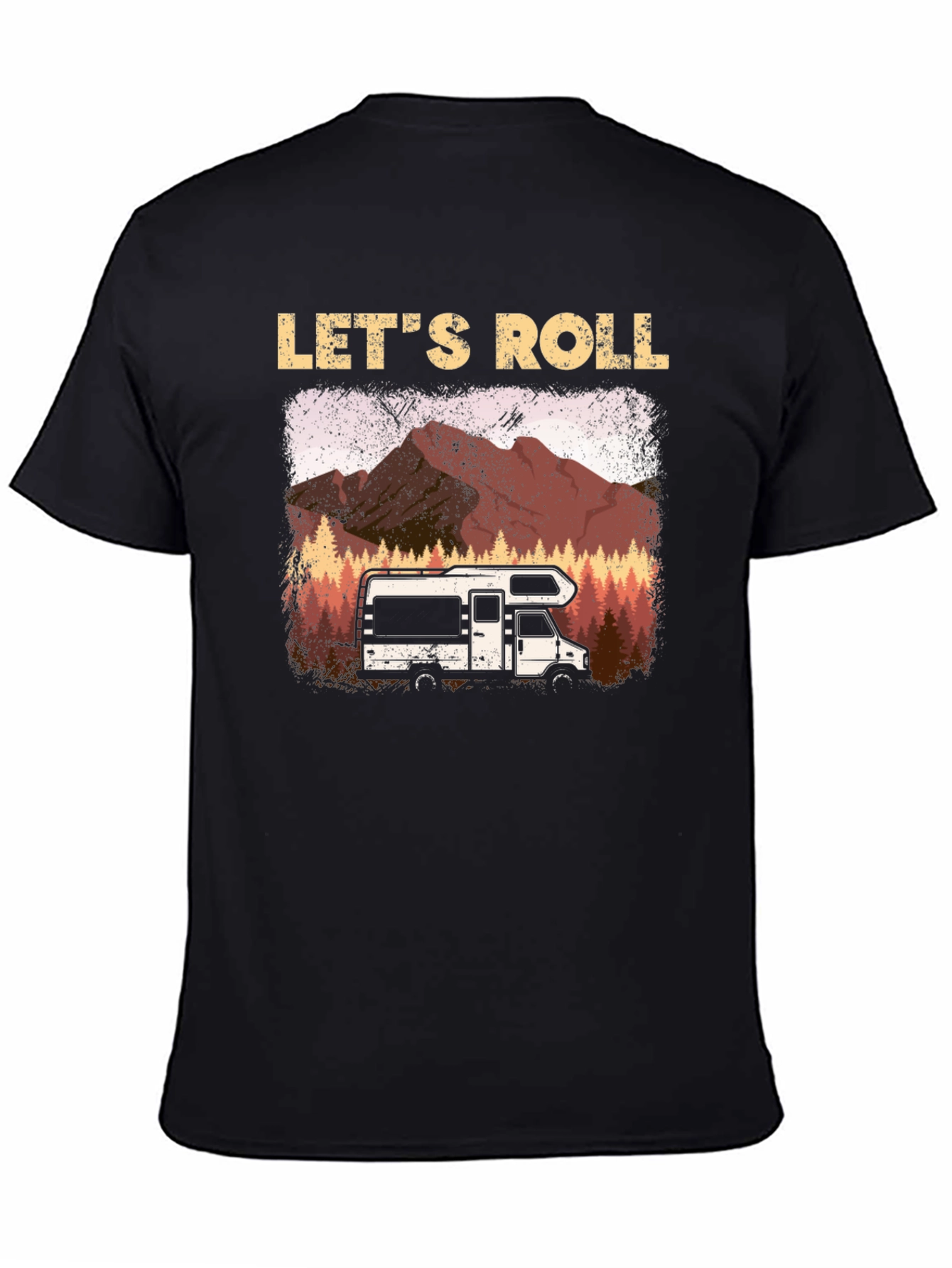 Lets Roll Camping RV T-Shirt