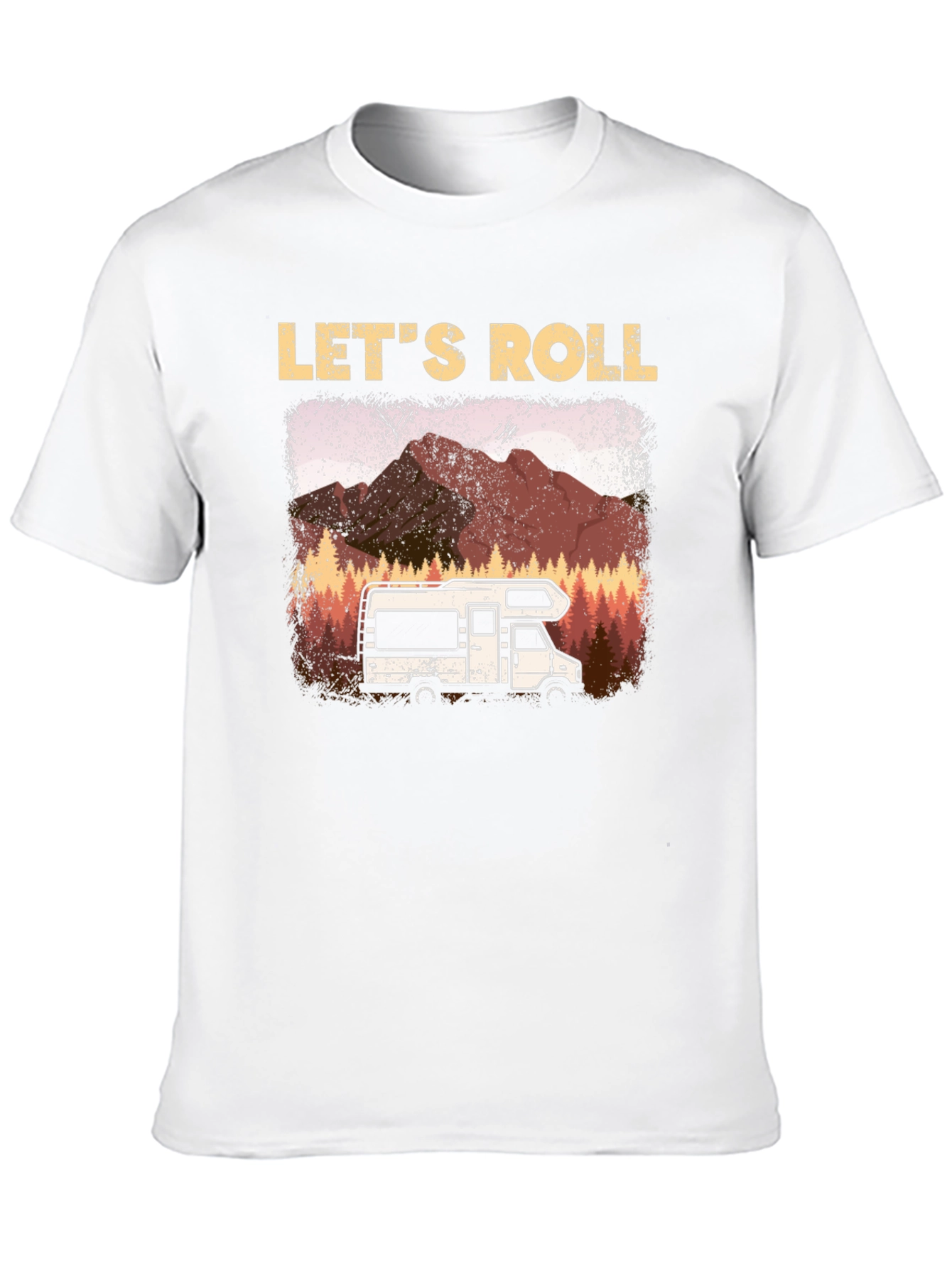 Lets Roll Camping RV T-Shirt