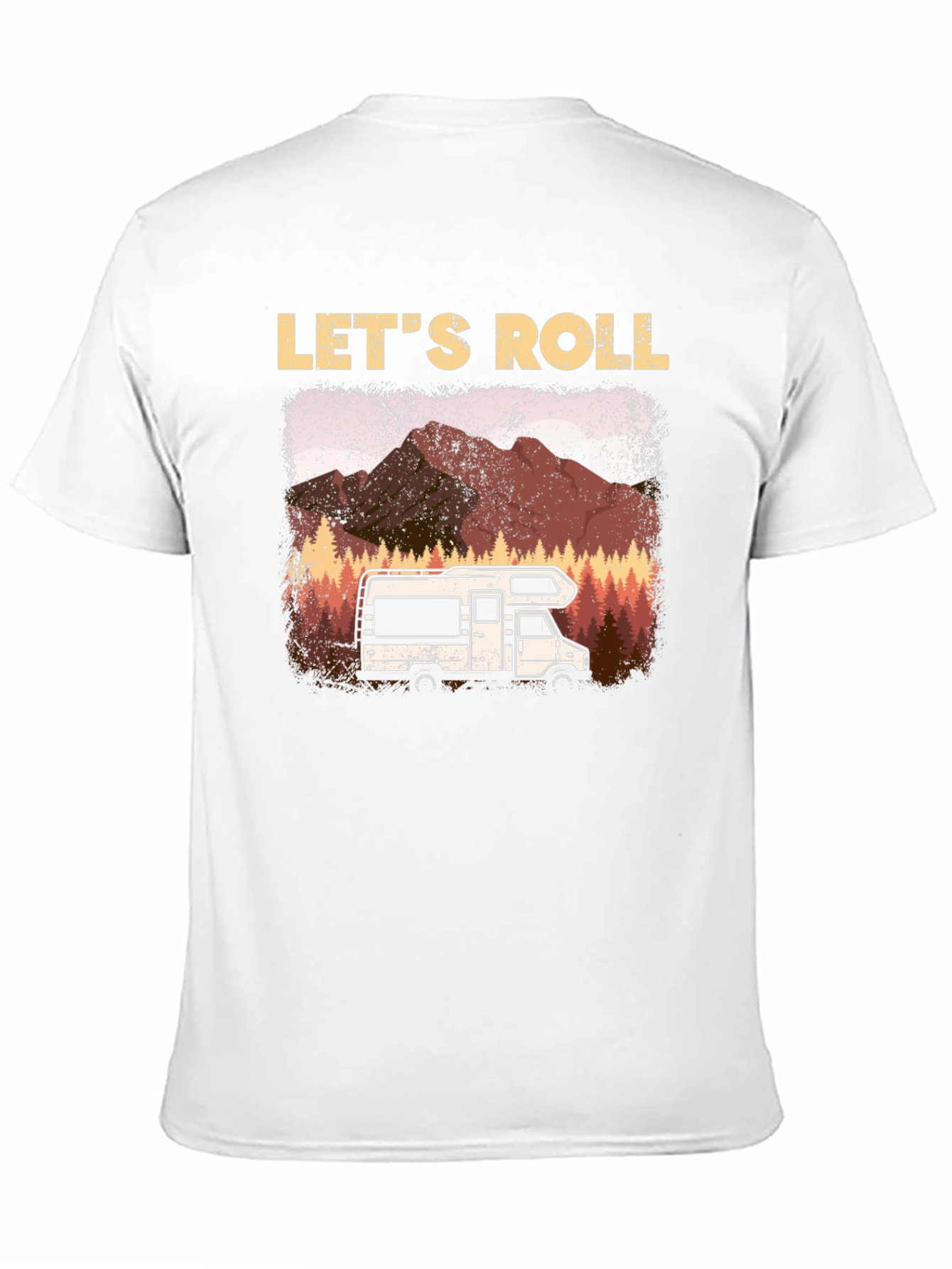 Lets Roll Camping RV T-Shirt