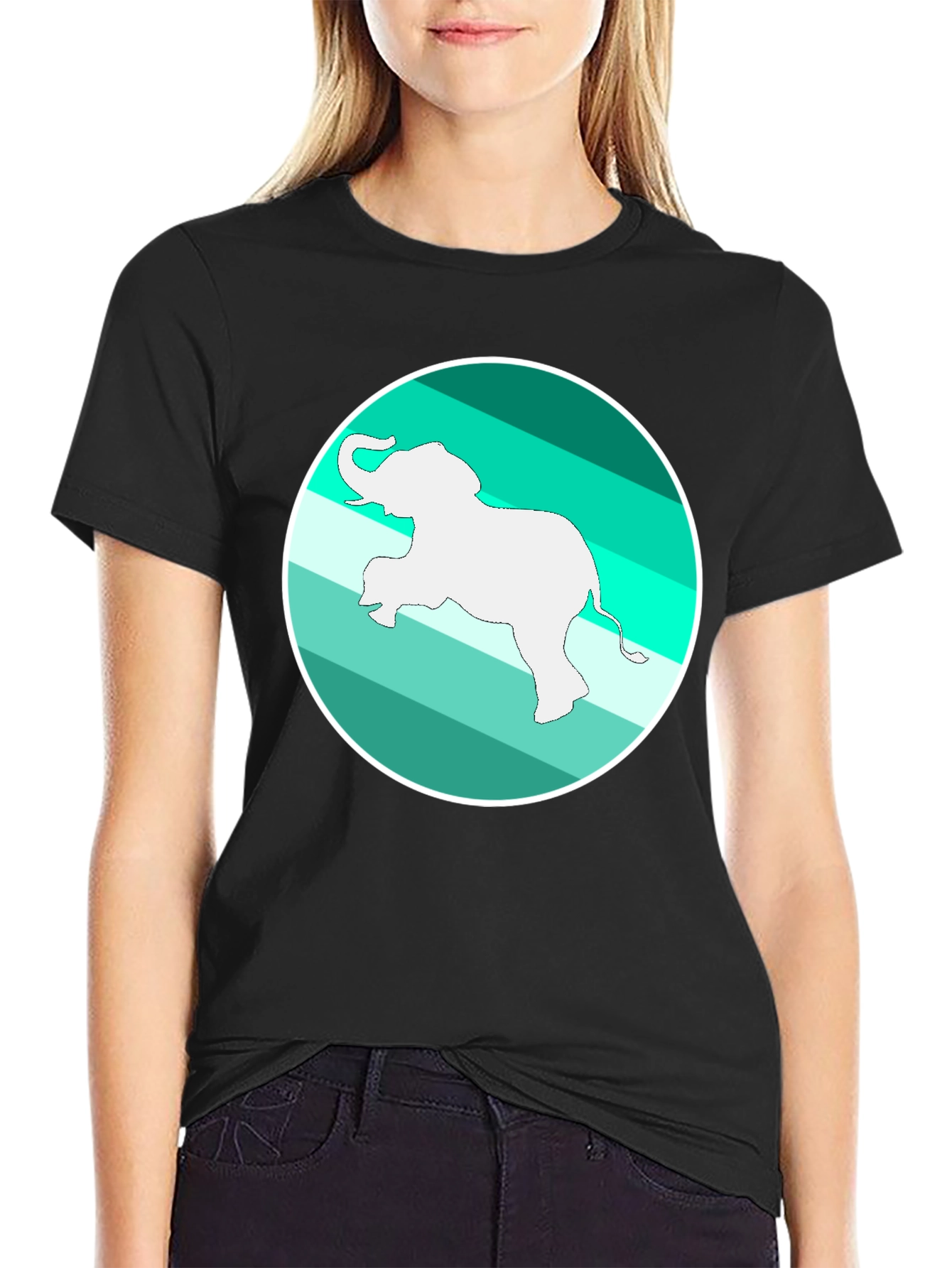 Elephant Graphic Tee - Fun & Stylish Design