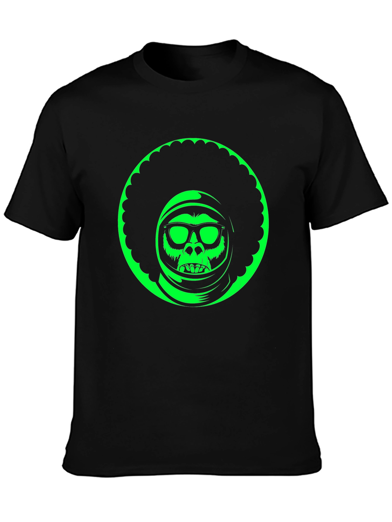 Funky Afro Space Monkey Tee