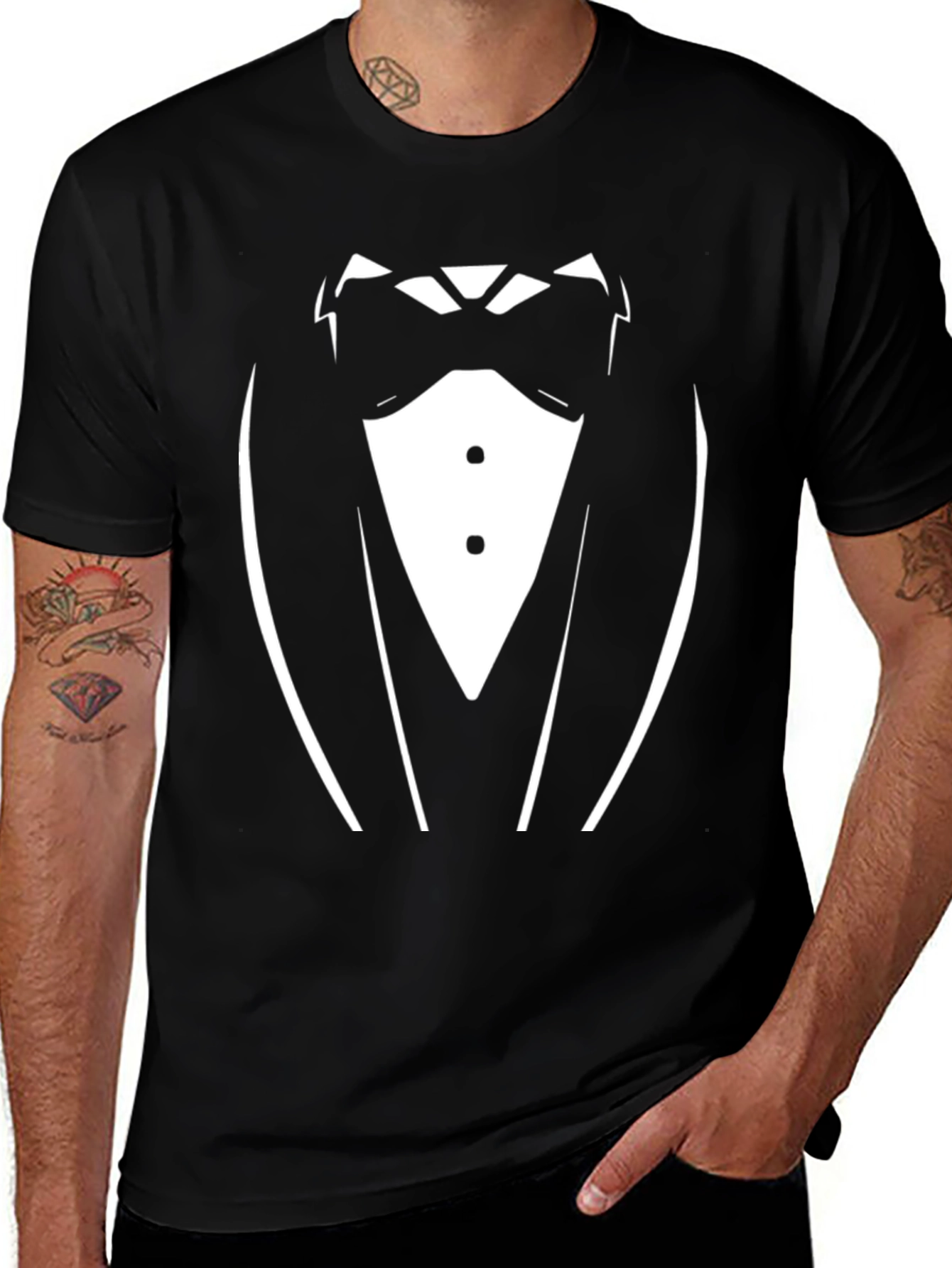 Tuxedo T-Shirt - Funny Formal Wear Tee