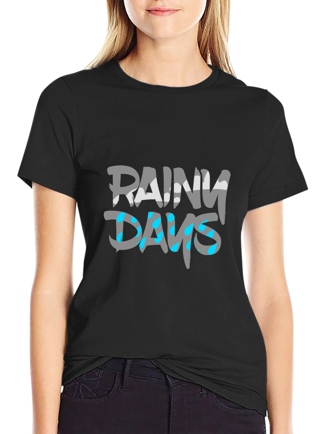 Rainy Days Graphic T-Shirt - Stylish Casual Wear
