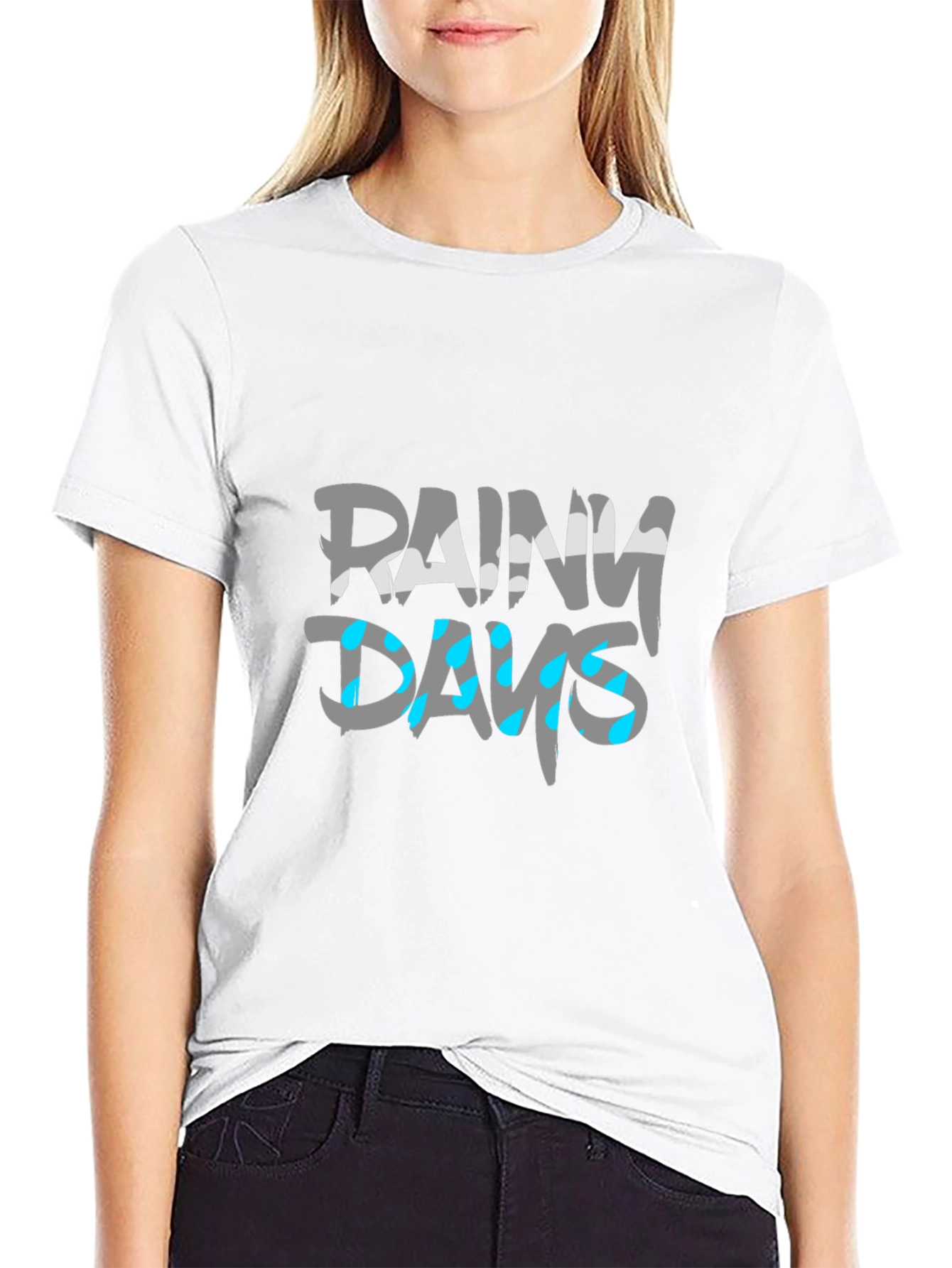 Rainy Days Graphic T-Shirt - Stylish Casual Wear
