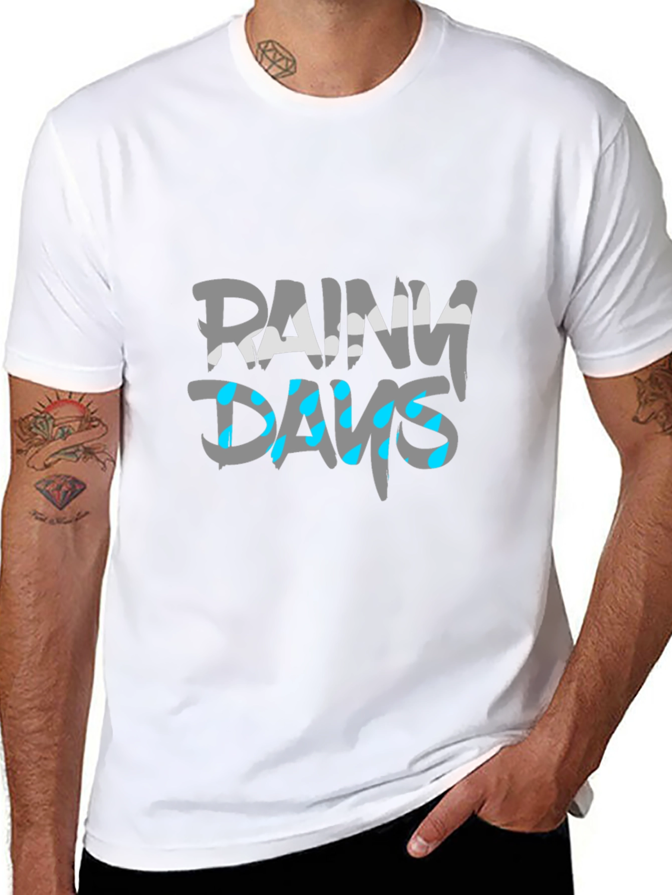 Rainy Days Graphic T-Shirt - Stylish Casual Wear