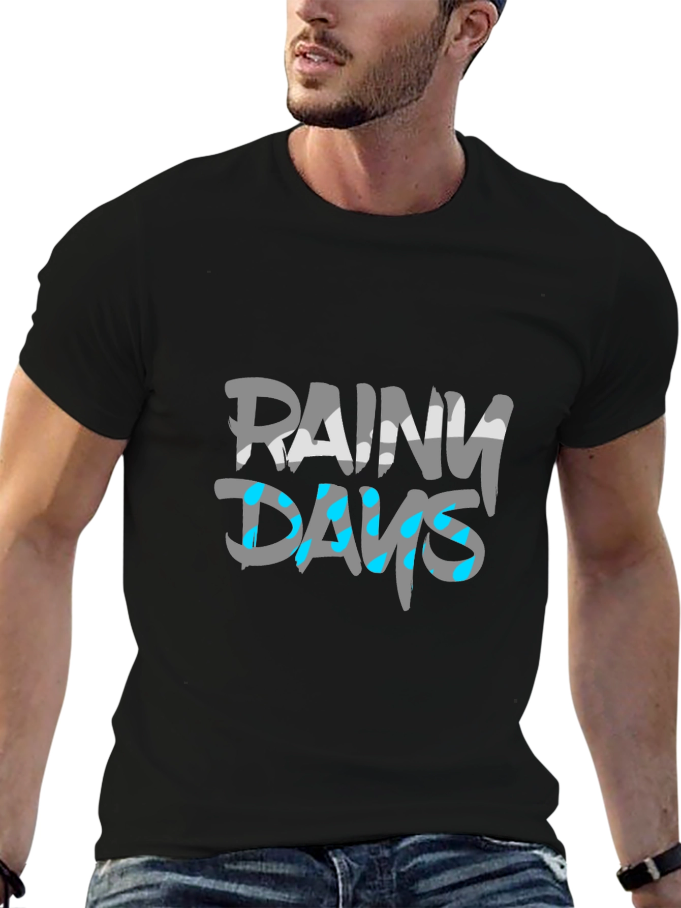 Rainy Days Graphic T-Shirt - Stylish Casual Wear