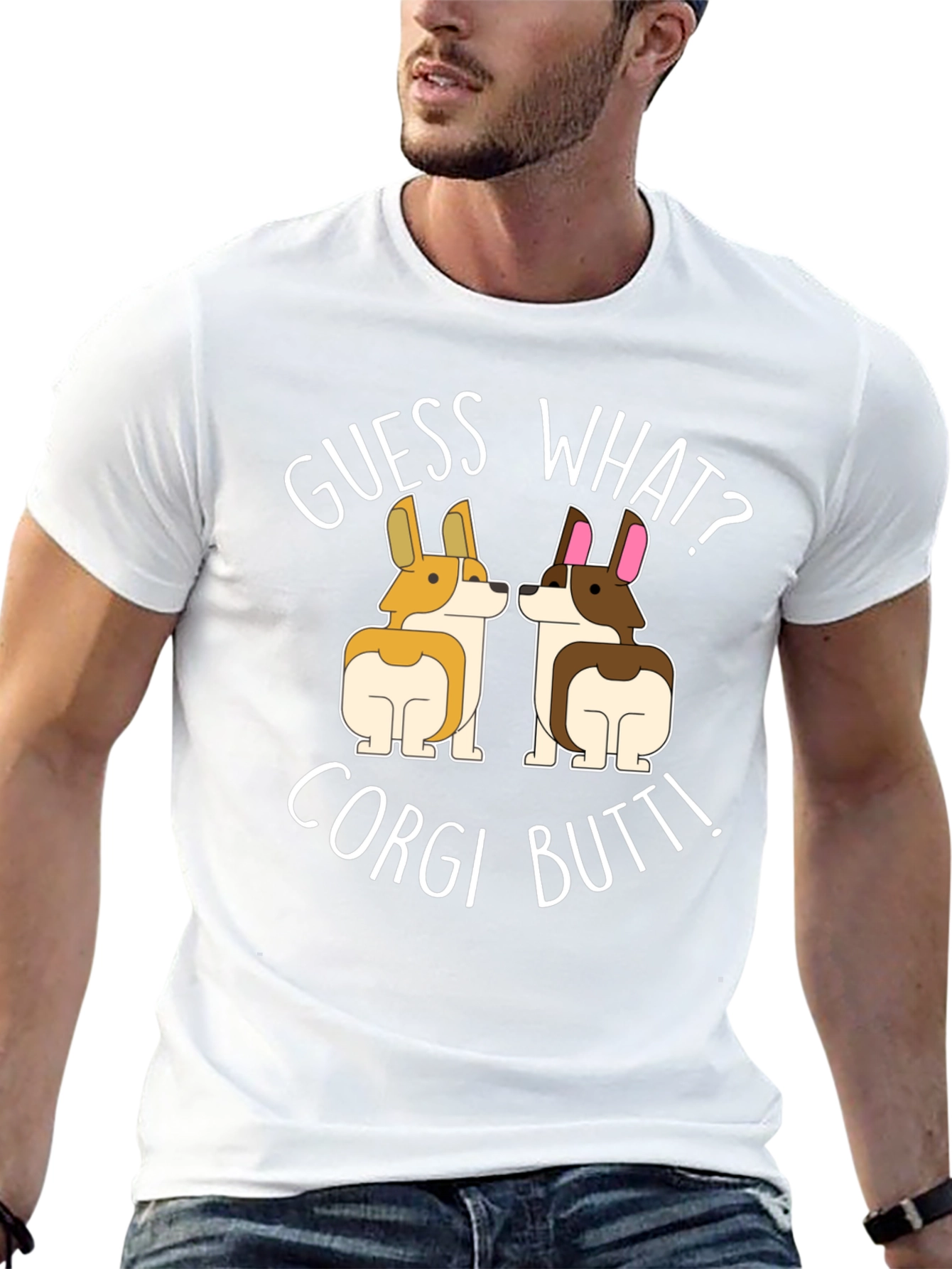 Guess What? Corgi Butt! T-Shirt