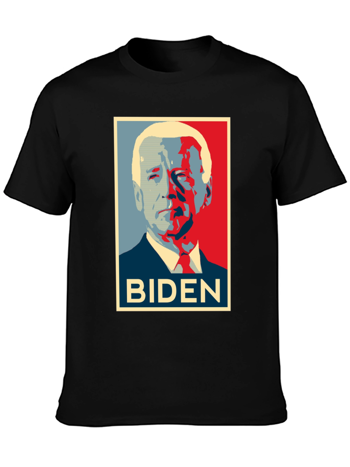 Biden Portrait Graphic Print T-Shirt