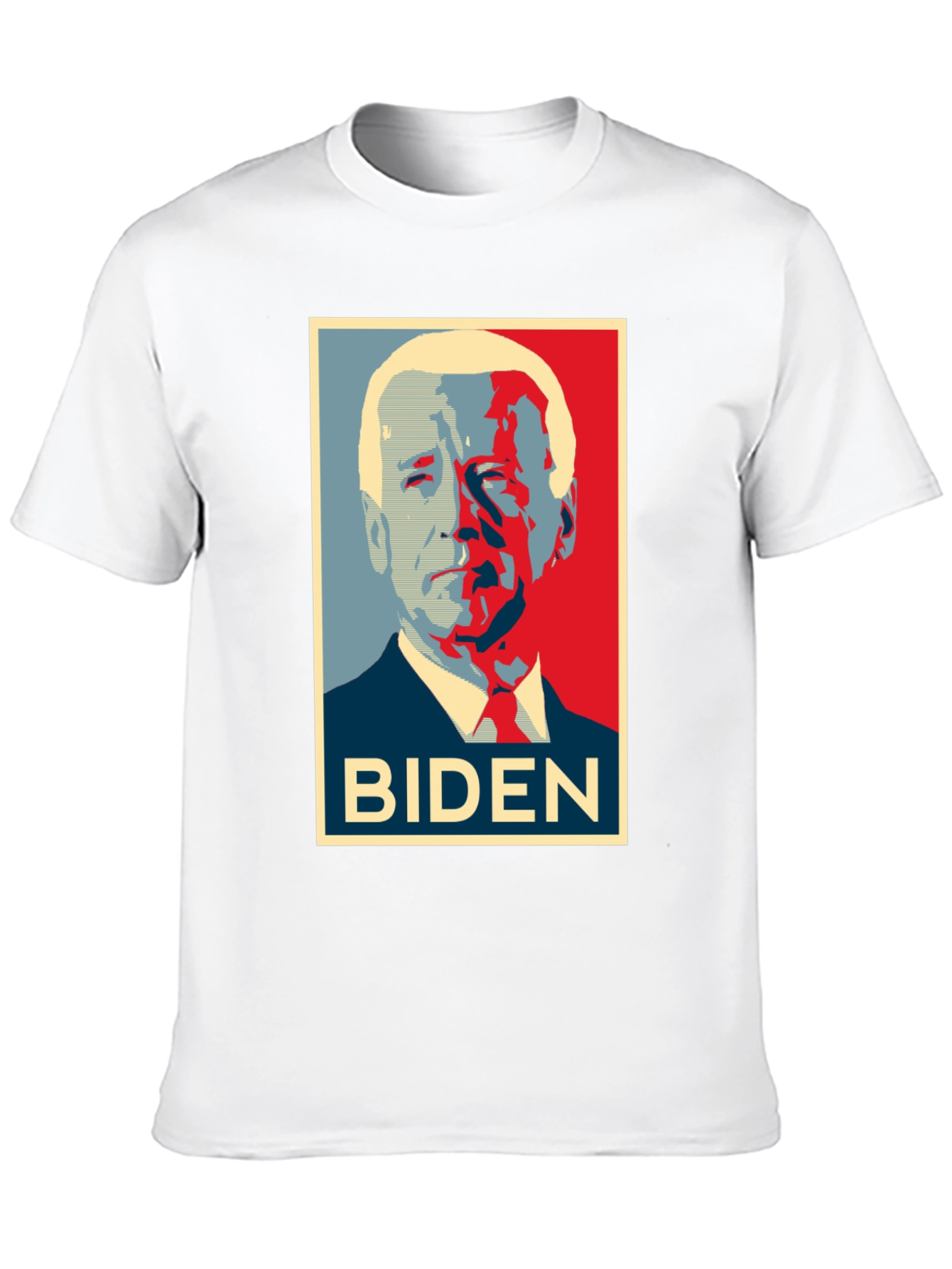 Biden Portrait Graphic Print T-Shirt