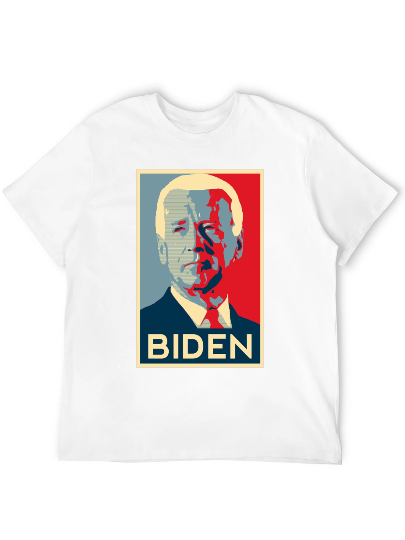 Biden Portrait Graphic Print T-Shirt