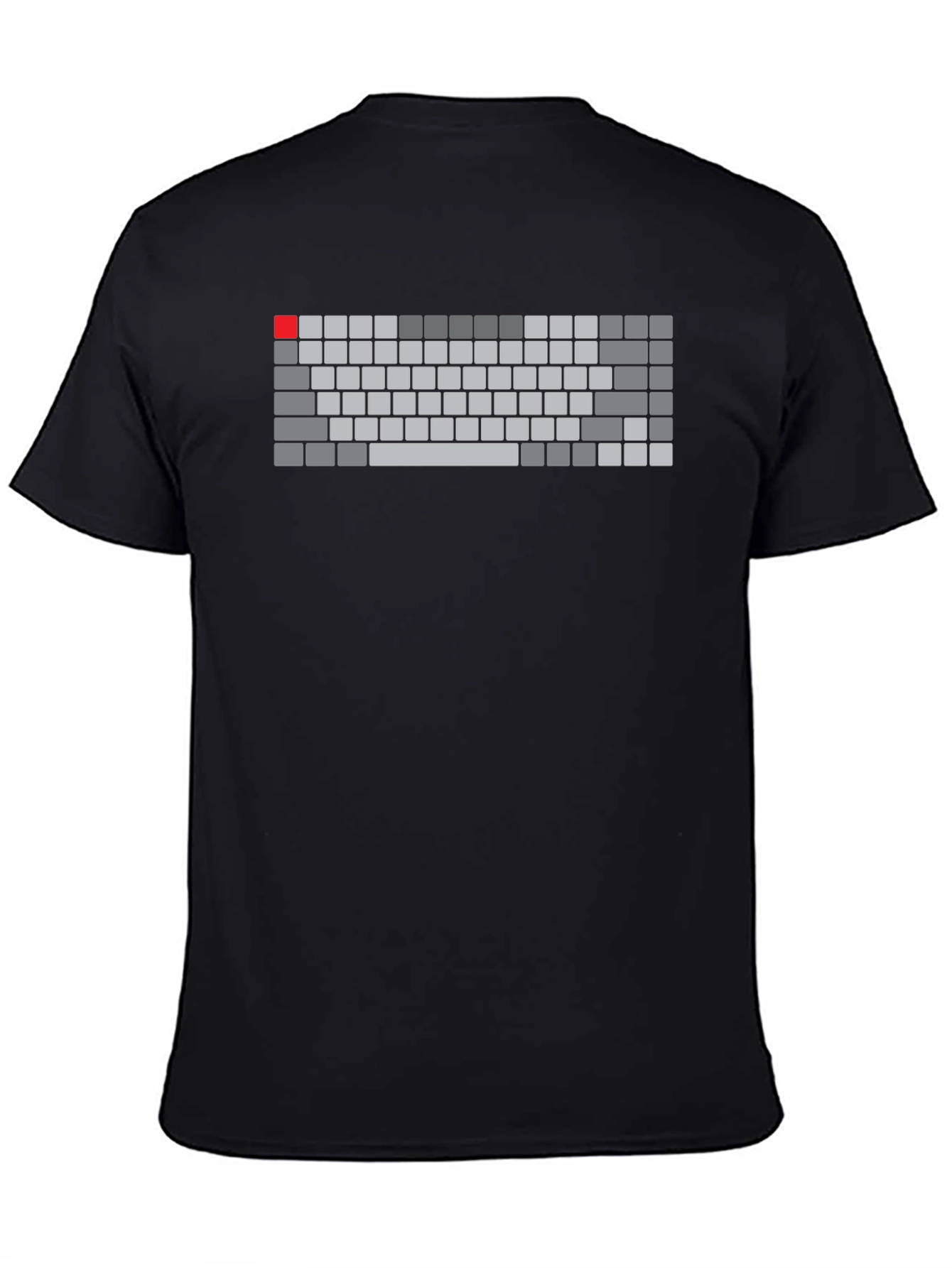 Keyboard Graphic Tee - Gamer Style Shirt