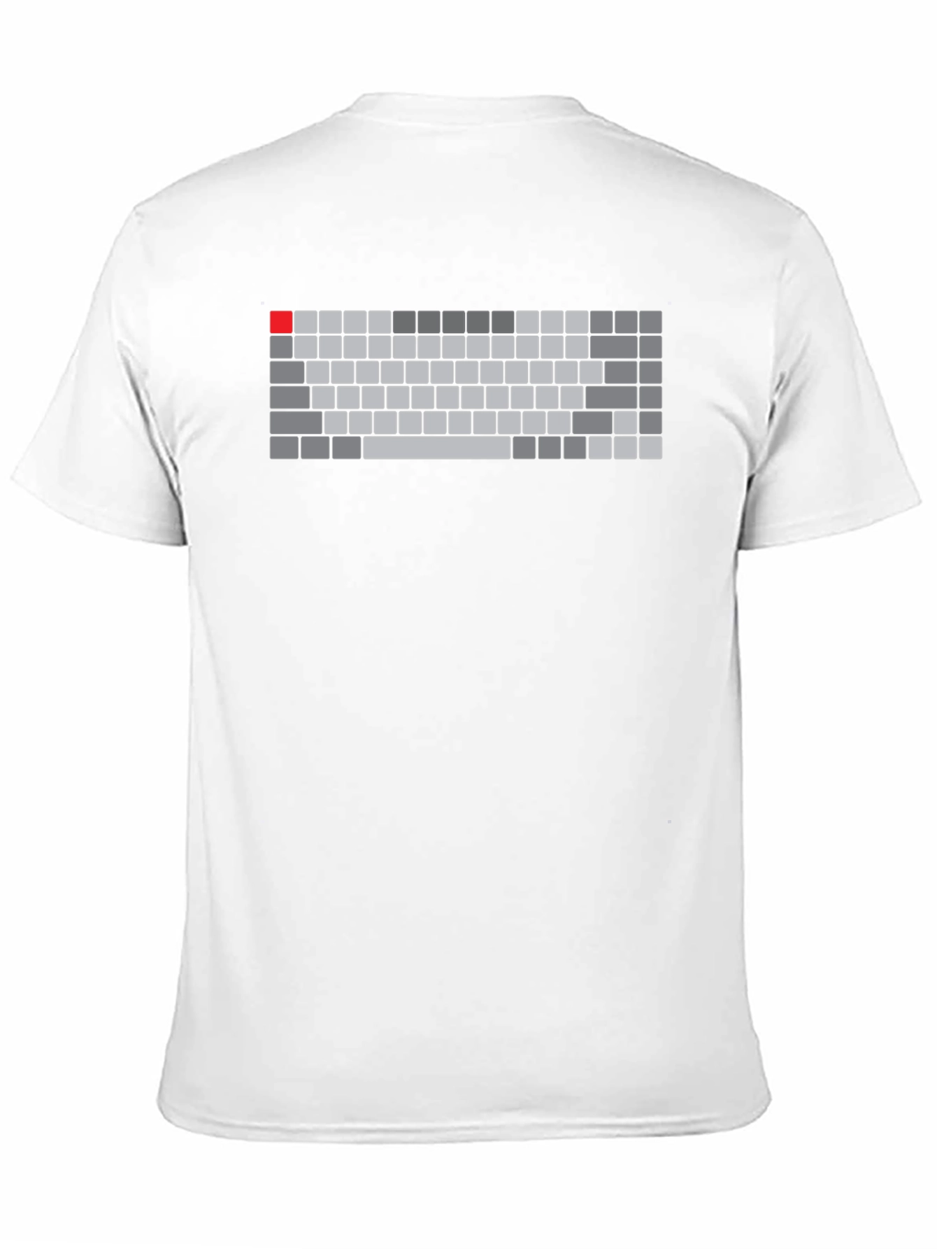 Keyboard Graphic Tee - Gamer Style Shirt