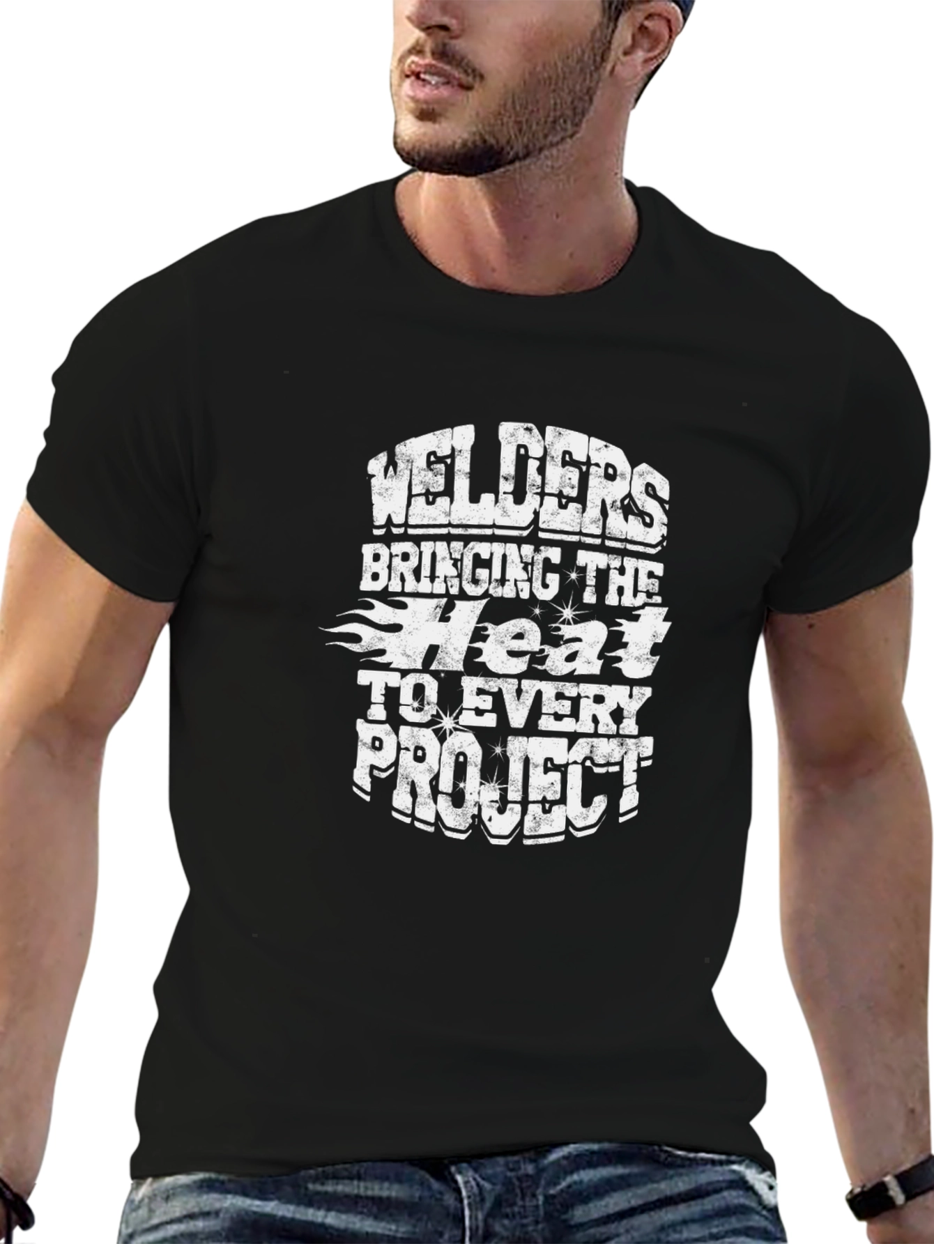 Welders Bringing the Heat T-Shirt - Black