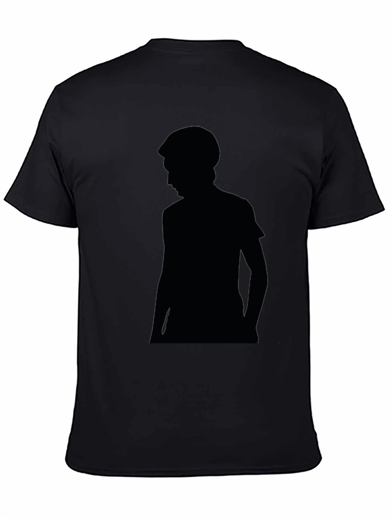 Silhouette Graphic Black T-Shirt | Stylish Everyday Wear